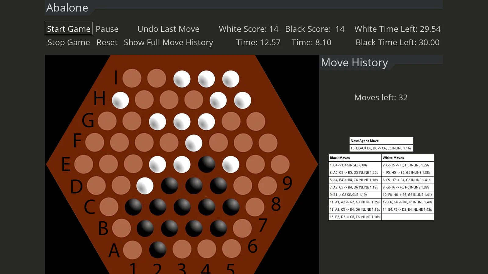 Abalone Game